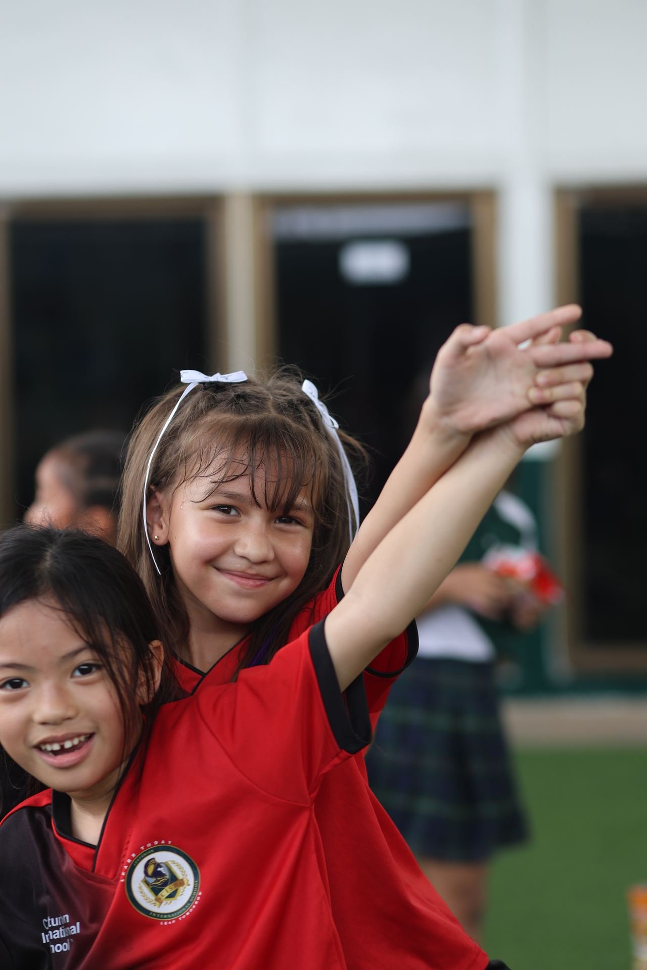 CISB students playing